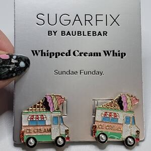 Sugarfix‎ by Baublebar Whipped Cream Whip Ice Cream Truck Earrings